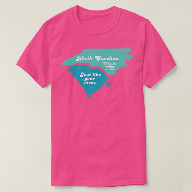 NORTH CAROLINA T-Shirt (Design vorne)