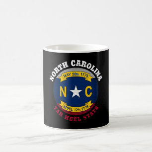 NORTH CAROLINA TAR HEEL STAAT FLAG KAFFEETASSE