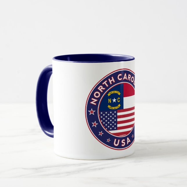 North Carolina Tasse (Vorderseite Links)