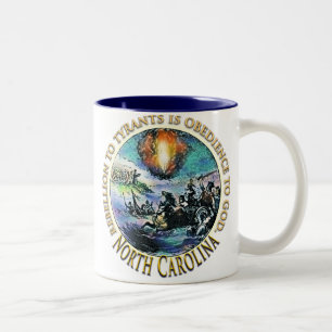 North Carolina Tea Party George Washington Tasse