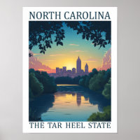 North Carolina the Tar Heel Staat USA Travel Place