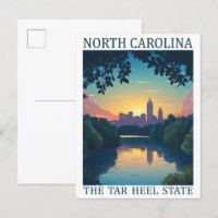 North Carolina the Tar Heel Staat USA Travel Place