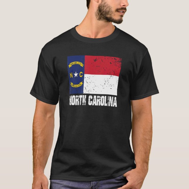 North Carolina US Staaten USA USA USA North Caroli T-Shirt (Vorderseite)