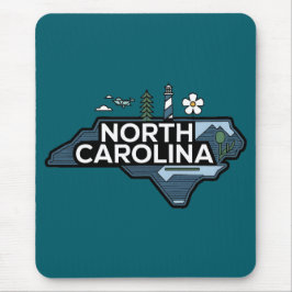 North Carolina, USA Mousepad