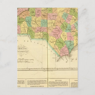 North Carolina USA Postkarte