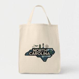 North Carolina, USA Tragetasche