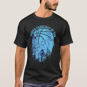 North Carolina Vater Gifts Tarheel Basketball Pate T-Shirt