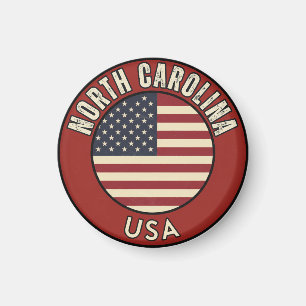 North Carolina Vereinigte Staaten von Amerika Magnet