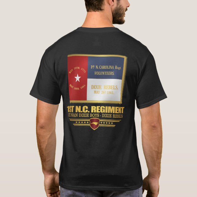 North Carolina Volunteer Infanterie T-Shirt (Rückseite)