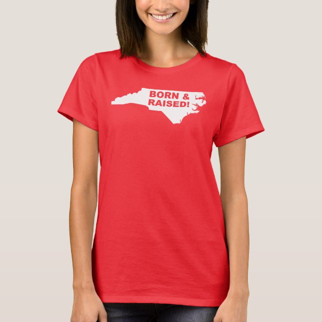 North Carolina Zuhause weg Von Staat T - Shirt T-S (Vorderseite)