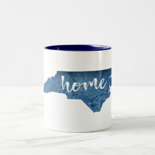 North Carolina Zuhause Wood Grain Zweifarbige Tasse
