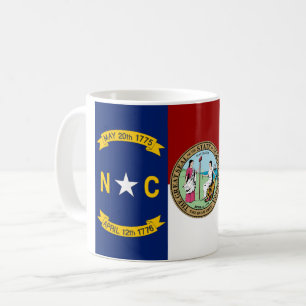 North Carolinaflagge Kaffeetasse