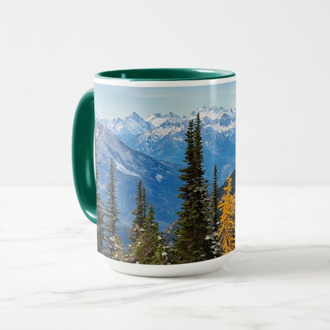 North Cascade Mountains Wenatchee National Forest Tasse (Vorderseite Links)