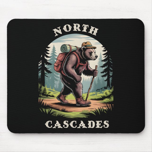 North Cascades  Mousepad (Vorne)