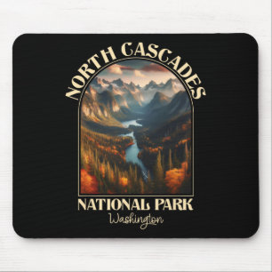 North Cascades National Park Herbst Camping Mousepad