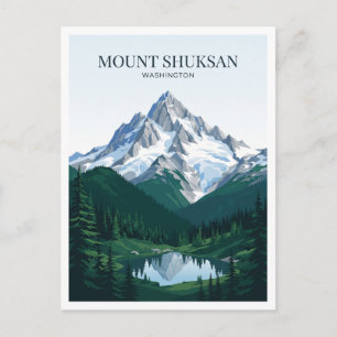 North Cascades National Park — Mount Shuksan Postkarte