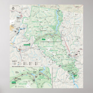 North Cascades National Park Poster