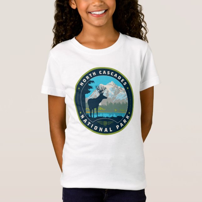 North Cascades National Park T-Shirt (Vorderseite)