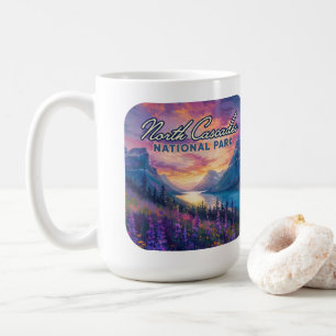 North Cascades National Park Washington Vintage-Re Kaffeetasse