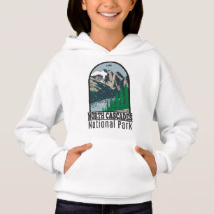 North Cascades Nationalpark Mount Triumph Vintag Hoodie
