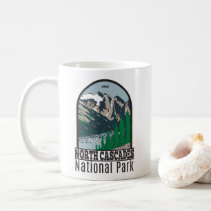 North Cascades Nationalpark Mount Triumph Vintage Kaffeetasse