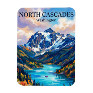 North-Cascades-Nationalpark Washington Magnet