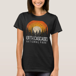 North Cascades US National Park Washington Vintag T-Shirt