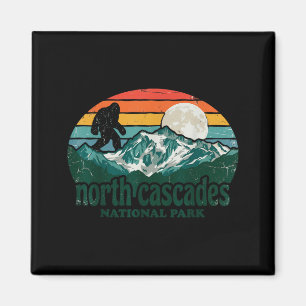 North Cascades Washington Nationalpark Outdoor Magnet