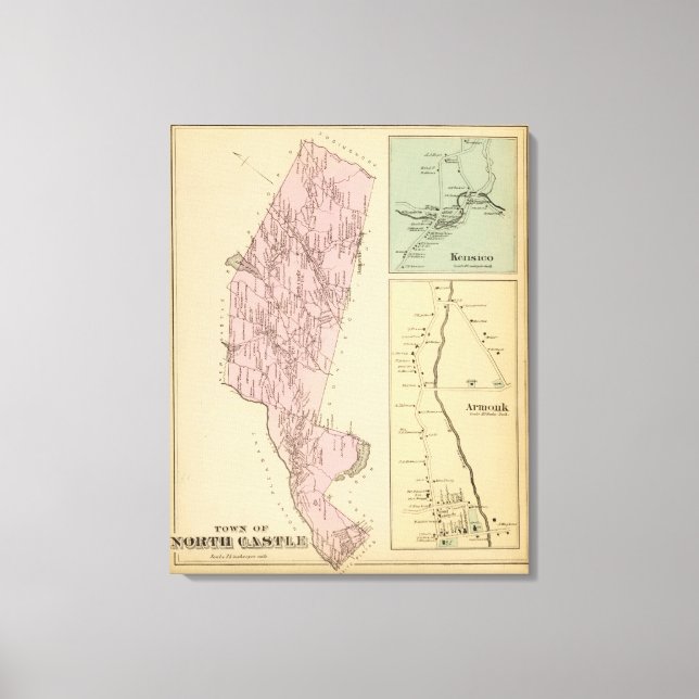 North Castle, New York Leinwanddruck (Vorderseite)