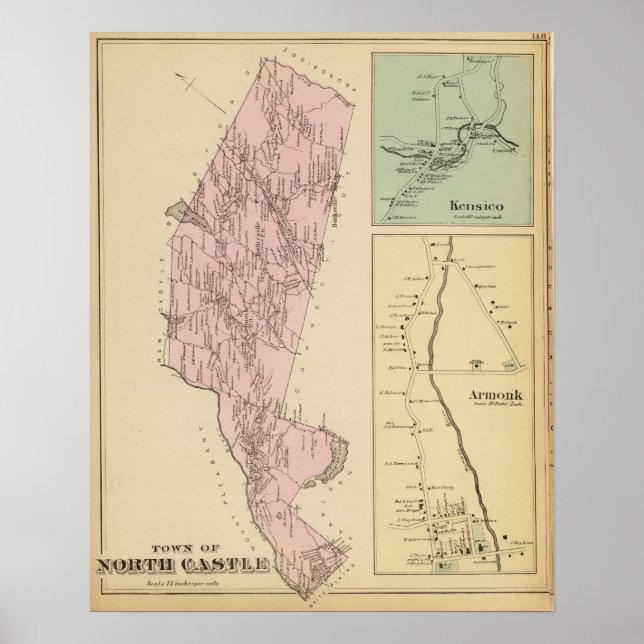 North Castle, New York Poster (Vorne)