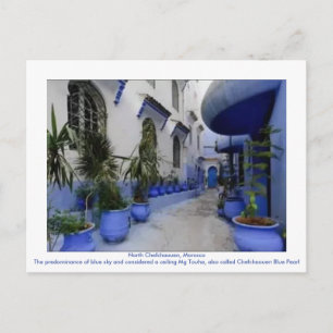 North Chefchaouen, Marokko Postkarte