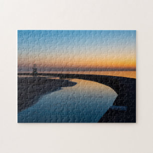 North Chicago Lighthouse Dawn Puzzle