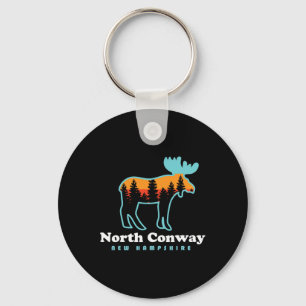 North Conway New Hampshire Moose Mountains Schlüsselanhänger