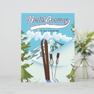 North Conway New Hampshire, zum Skifahren