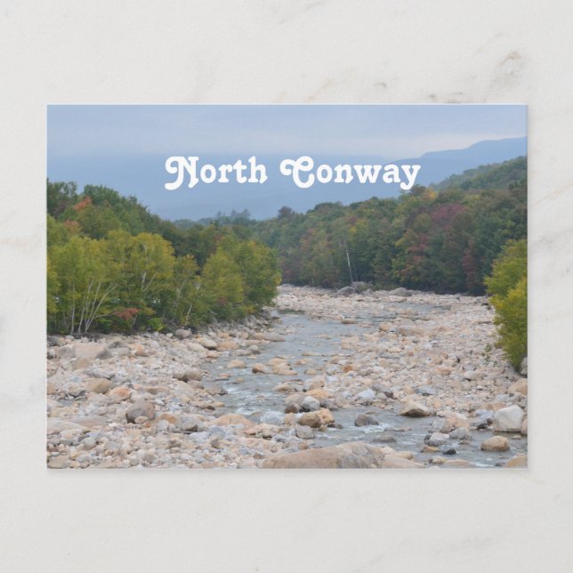 North Conway Wilderness Postkarte (Vorderseite)