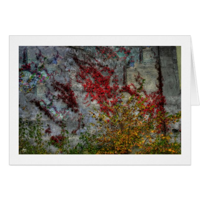 North Country Ode to Pollock Card (Vorderseite (Horizontal))