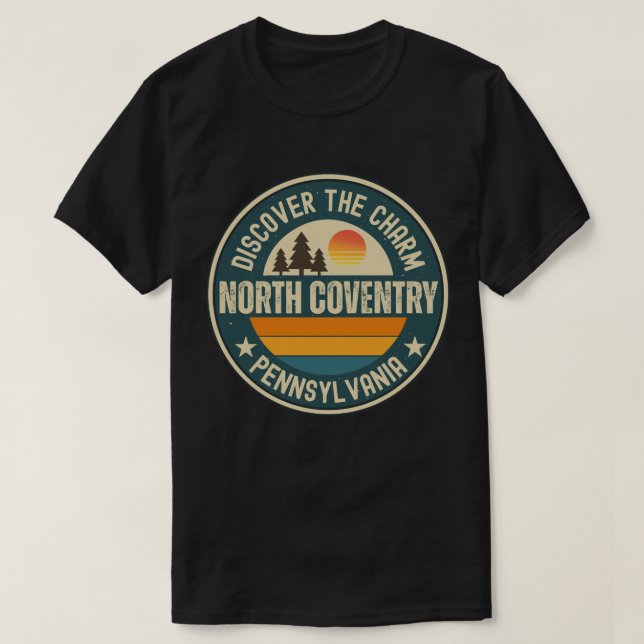 North Coventry, Pennsylvania T-Shirt (Design vorne)