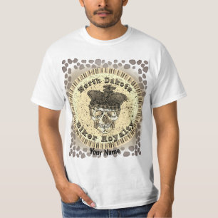 North Dakota Biker Royalty T-Shirt