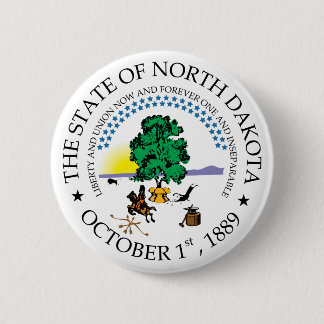 North Dakota Button
