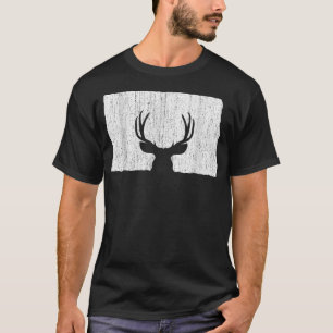 North Dakota Deer Hunter Deer Jagdsaison T-Shirt