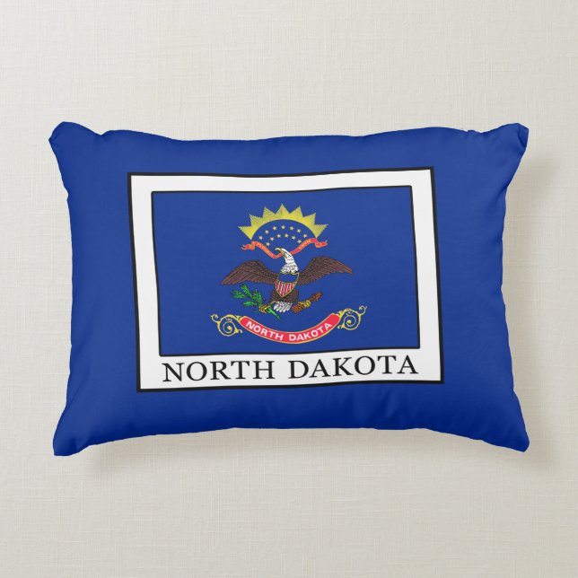 North Dakota Dekokissen (Vorderseite)