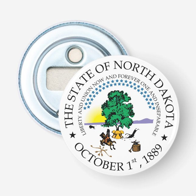 North Dakota Flaschenöffner (Vorderseite)