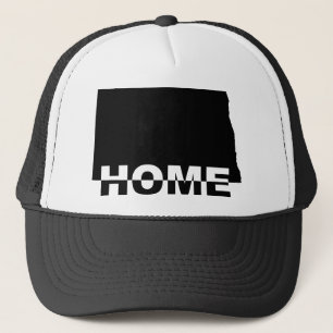 North-Dakota-Heim-weg-von-State-Baseballcap-Hut Truckerkappe