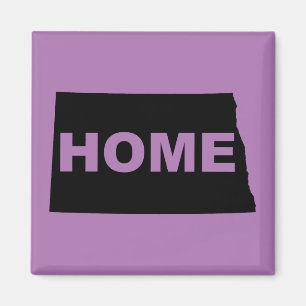 North-Dakota-Heimat-Magnet für den Kühlschrank Magnet
