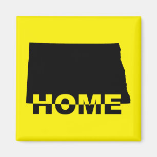 North-Dakota-Heimat-Schrankmagnet fern der Heimat Magnet