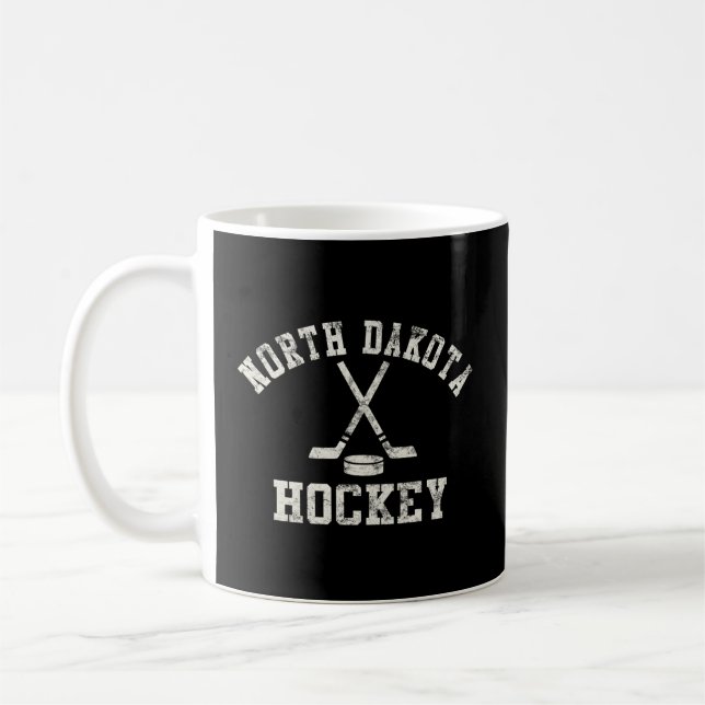 North Dakota Hockey Kaffeetasse (Links)