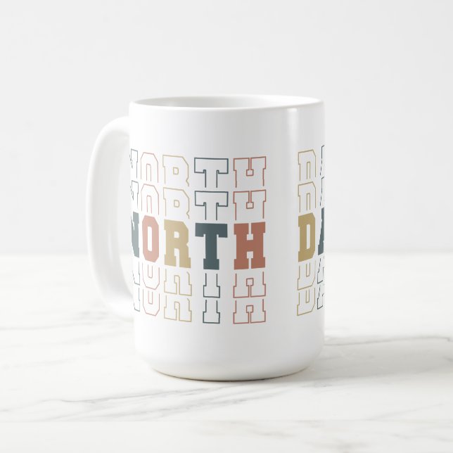 North Dakota Kaffeetasse (Vorderseite Links)