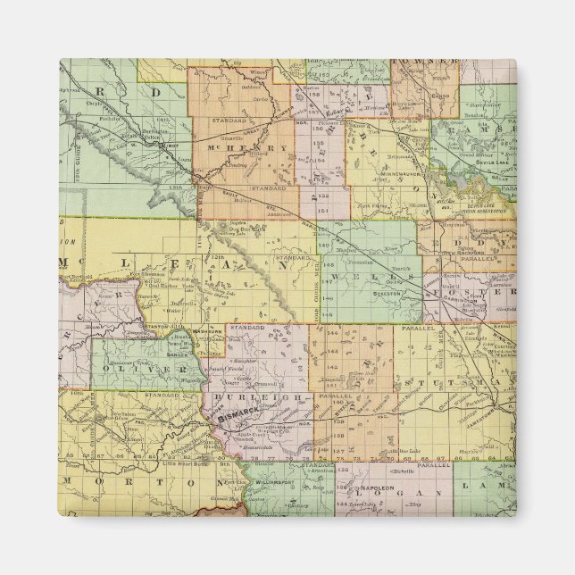 North Dakota Magnet (Vorne)