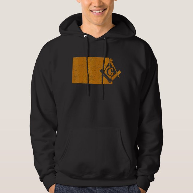 North Dakota Masons Grand Lodge Freemason Father Hoodie