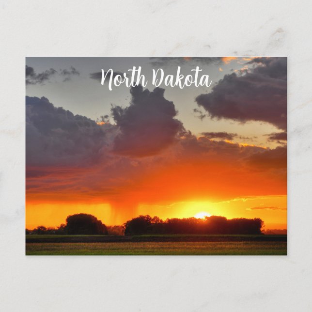 North Dakota Postcard Postkarte (Vorderseite)